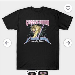 Giggly Squad I hate men tour band graphic t-shirt